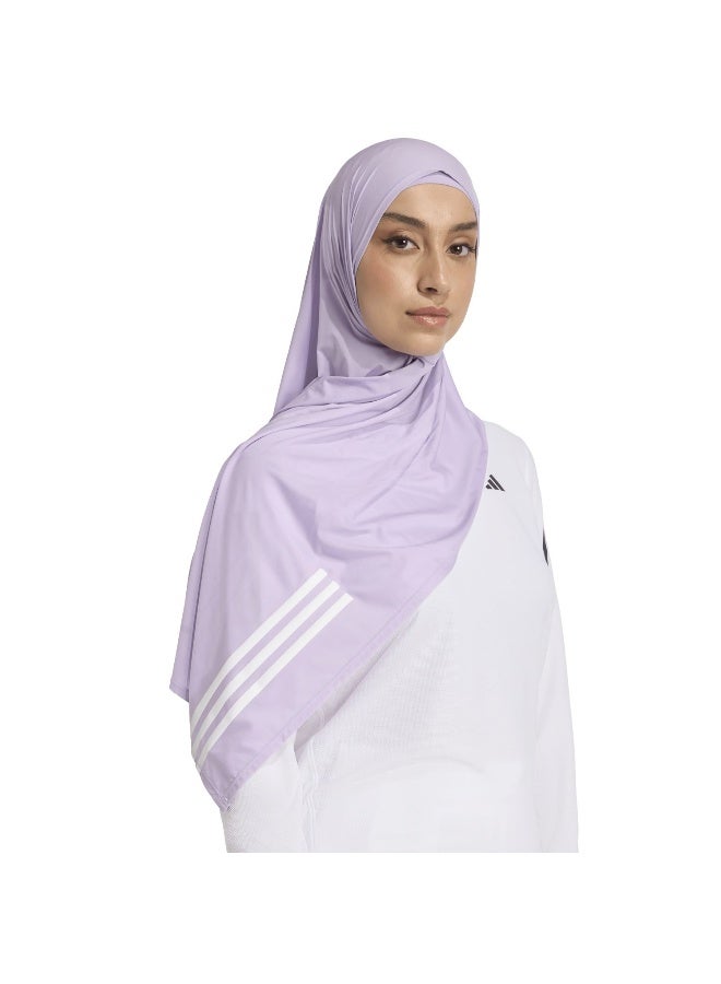 Adidas Otr E 3S Hijab Purple Running Hijab For Women 1 Size - Image 5