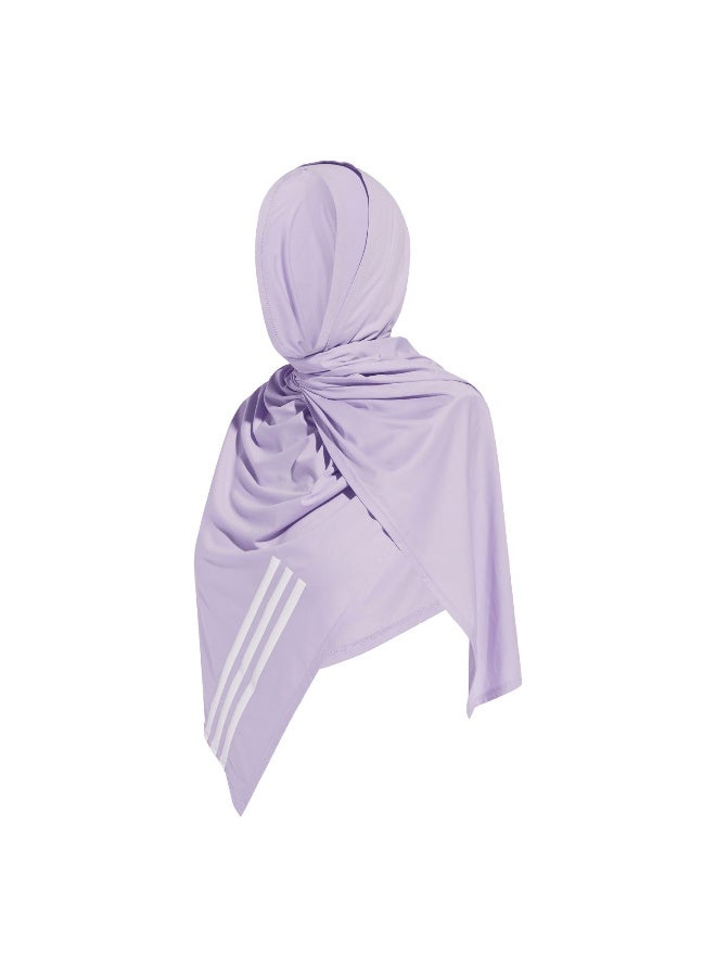 Adidas Otr E 3S Hijab Purple Running Hijab For Women 1 Size - Image 2