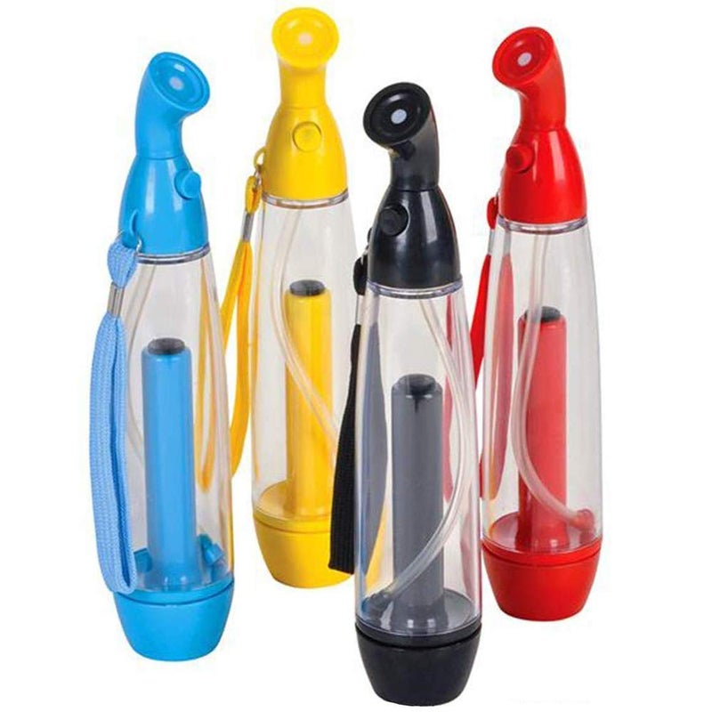 ArtCreativity Water Mister Spray Bottle Set - Pack of 4 - Pump Mister Cooling Spray Bottles with Carrying Loop - Portable Misting Sprayers for Camping, Outdoor Patio, Hiking - Assorted Vibrant Colors - Image 1
