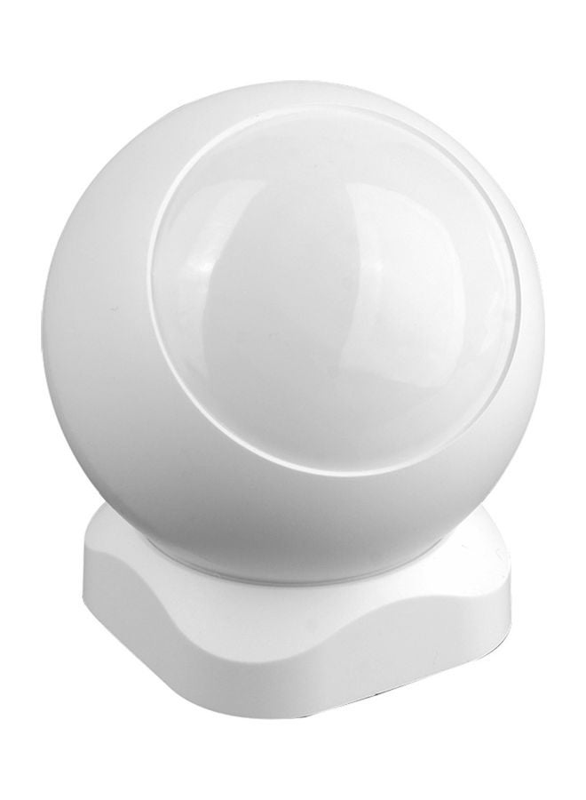 NIBEMINENT Wireless Passive Infrared Detector Security Alarm White  - Image 1