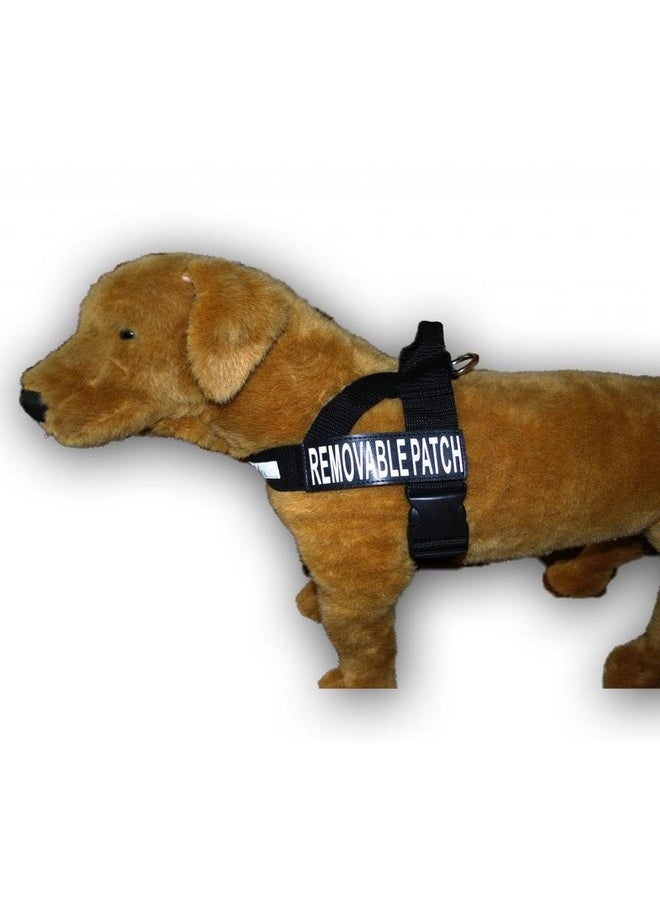 Doggie Stylz - DO NOT PET Nylon Strap Service Dog Harness No Pull Guide Assistance Comes with 2 Reflective DO NOT PET Removable Patches. Please Measure Your Dog Before Ordering. - Image 1