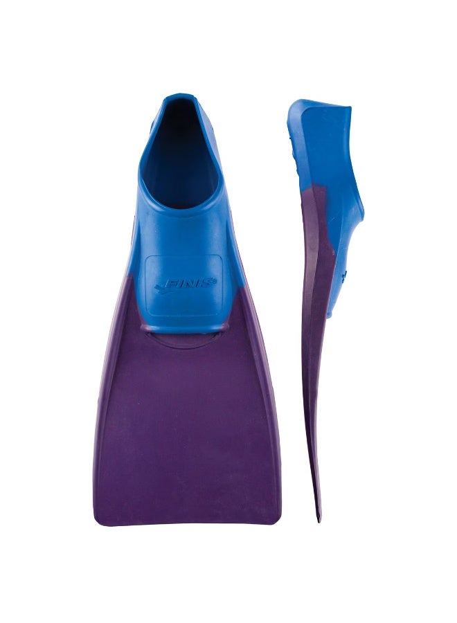 FINIS Long Floating Fins Jr. 6-8 Blue/Purple (Euro 24-26) - Image 1
