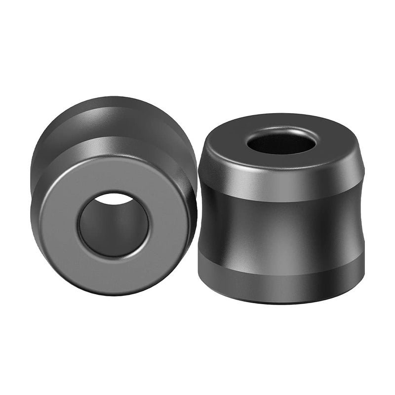 Linkidea 2 Pack Safety Razor Stand, Opening Dia 0.7" (18.5mm) Men Shaving Stand for Bathroom Countertop Compatible with Gillette SkinGuard (Dark Grey) - Image 4