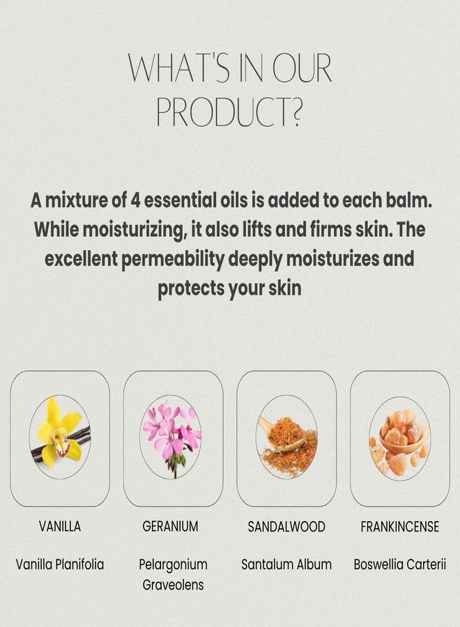 benatu Vanilla Body Oil for Dry Skin Care, Soothing & moisturizing Essential Oil Massage Balm, Scented Vitamin E Body Butter for Women and Men, Blends with Geranium, Sandalwood, Frankincense 3.53 oz - Image 3