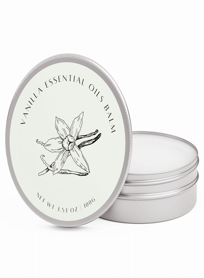 benatu Vanilla Body Oil for Dry Skin Care, Soothing & moisturizing Essential Oil Massage Balm, Scented Vitamin E Body Butter for Women and Men, Blends with Geranium, Sandalwood, Frankincense 3.53 oz - Image 1
