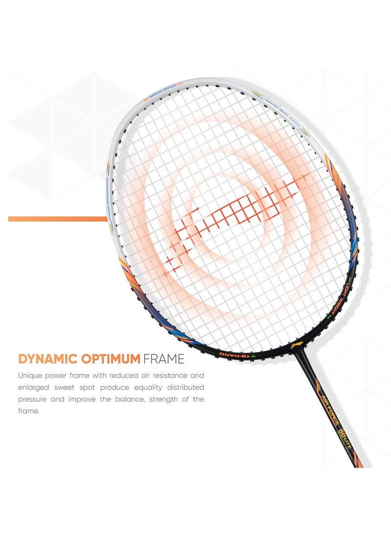 Air Force 80 Lite Carbon Fiber Strung Badminton Racket with Free Full Cover(Pack of 1) - pzsku/Z94183D46102D7FD6ADD7Z/45/_/1708768428/ba532617-fc31-45a6-b376-5b4bc54e7f2b