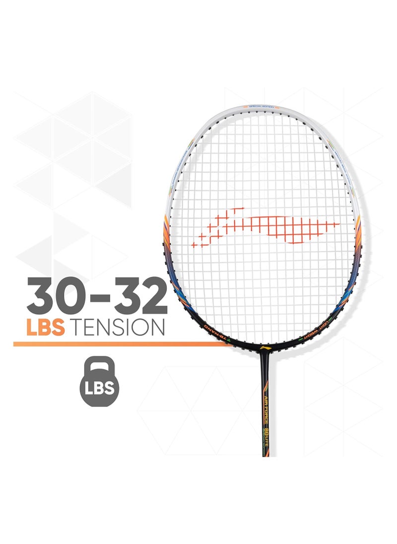 Air Force 80 Lite Carbon Fiber Strung Badminton Racket with Free Full Cover(Pack of 1) - pzsku/Z94183D46102D7FD6ADD7Z/45/_/1708768445/80800171-1803-4cf7-b941-8543777f3c3d