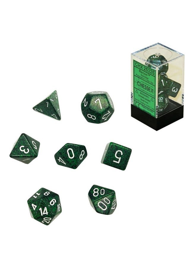 Chessex Chessex CHX25325 Dice - Speckled: 7Pc Recon - Image 1