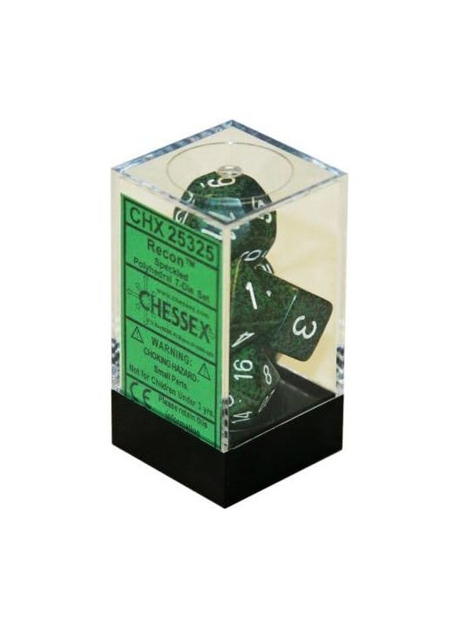 Chessex Chessex CHX25325 Dice - Speckled: 7Pc Recon - Image 3