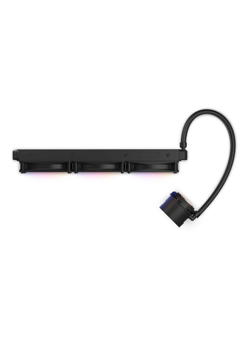 NZXT NZXT 360mm AIO Liquid Cooler with LCD Display and RGB Fans Black - RL-KR360-B1  - Image 2