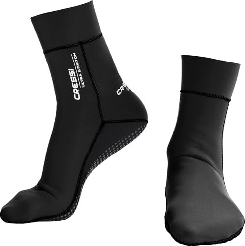 Cressi Ultra Stretch Socks 1.5 mm Diving Socks, Black, M - Image 5