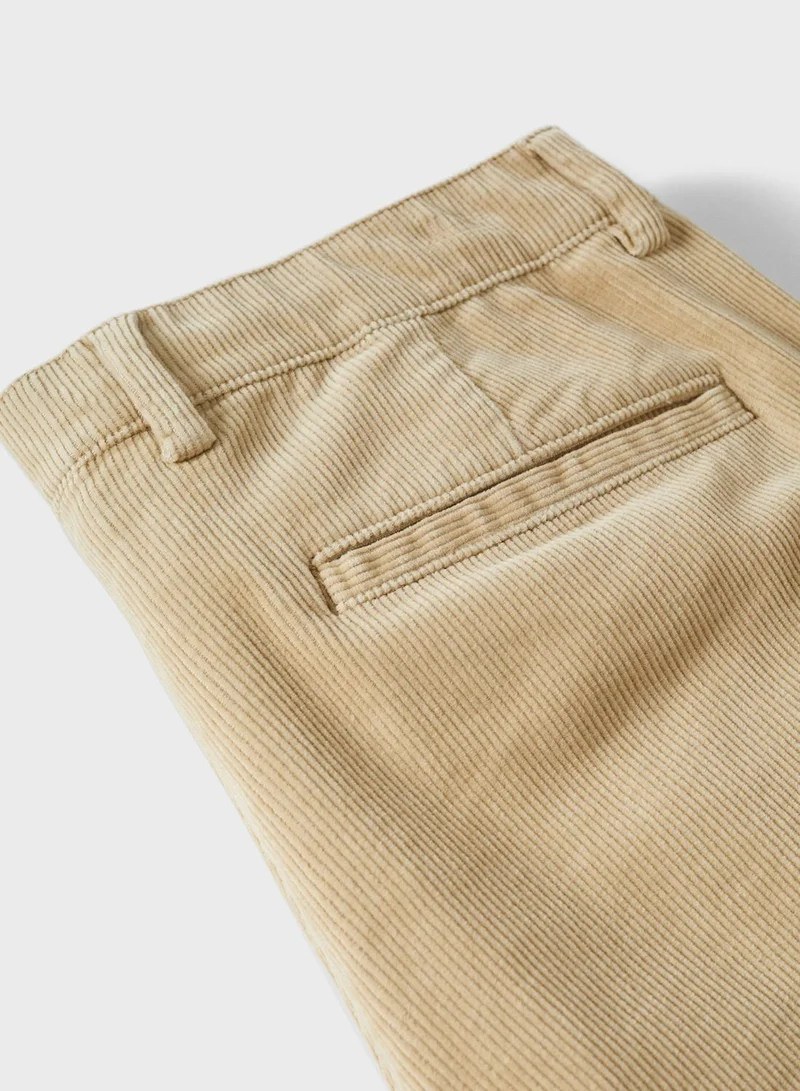 Mango Man Tapered Fit Trousers