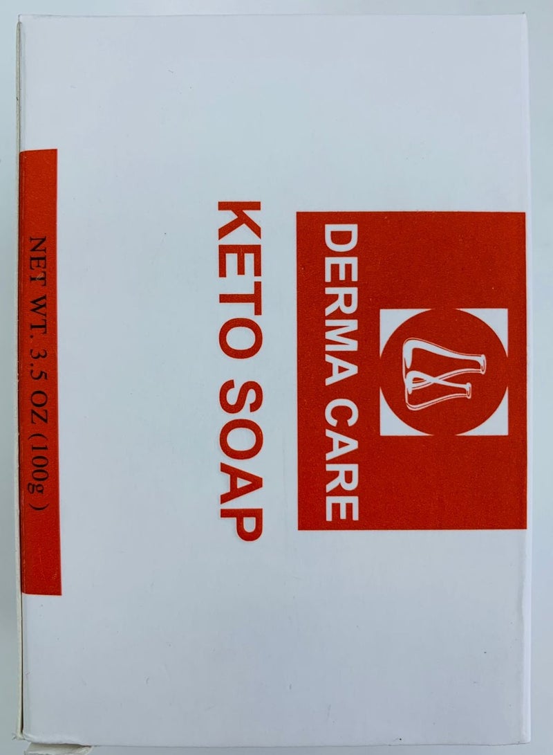 DERMA CARE صابون كيتو الطبي المضاد للفطريات (100 جرام) - Image 2