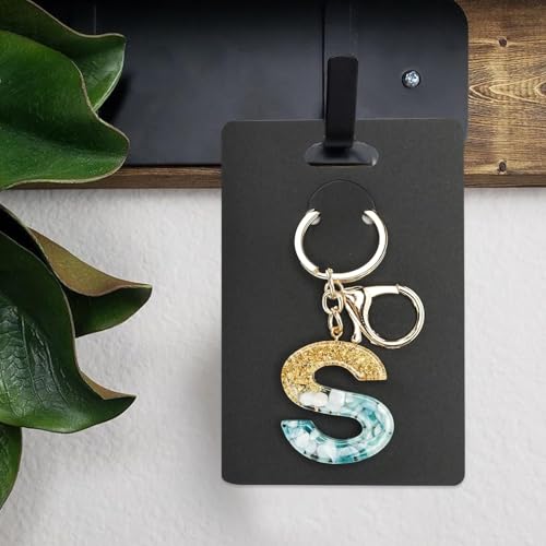 Festiko® Keychain Display Cards (Black A, Pack of 100 Pcs, 4.7"*3.1"), Keyring Display Cards, Jewellery Display Cards - Image 4