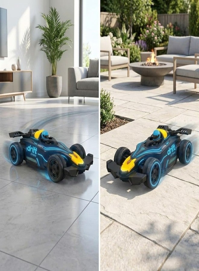 Trocshop 2.4GHz Remote Control Extreme Drift Stunt Car for Boys & Girls | 360 Degree Drift Car, Left & Right Rotation - Multicolor. - Image 2