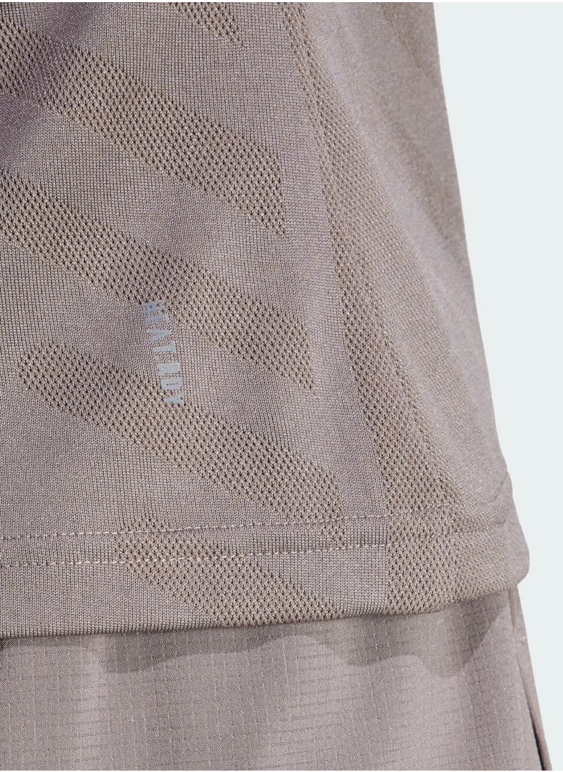Adidas High Rise Hiit Airchill T-Shirt