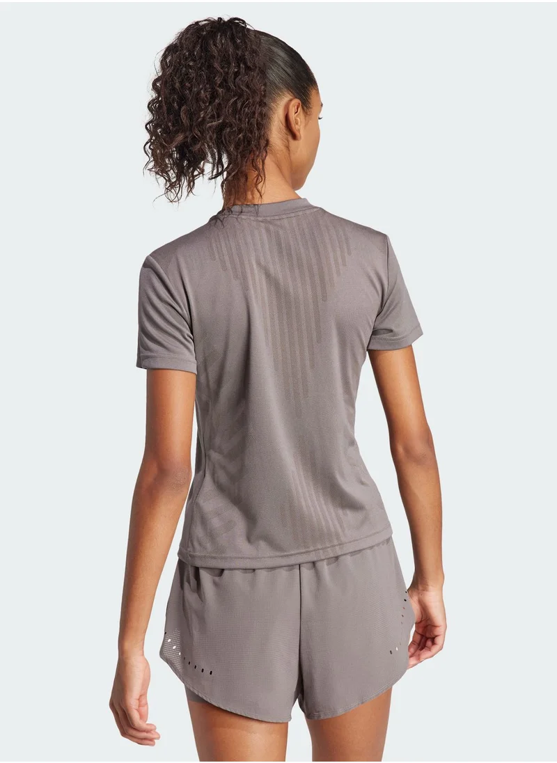 Adidas High Rise Hiit Airchill T-Shirt