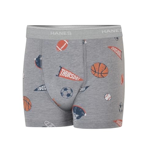 Hanes Toddler Potty Trainer Boxer Briefs for Toddlers, Light Leaks Potty Training Underwear for Boys, 6 or 7-Packs - Image 2