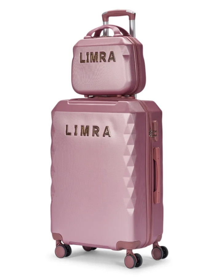 LIMRA Travel bag set consisting of 7 luggage bags Rosegold color, size 32"/28"/24"/20"/16"/15"/12 inches