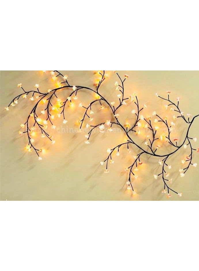 Illuminated Rose Tree Wall - An artistic touch that illuminates your home with natural beauty AR (Pink) - Image 2