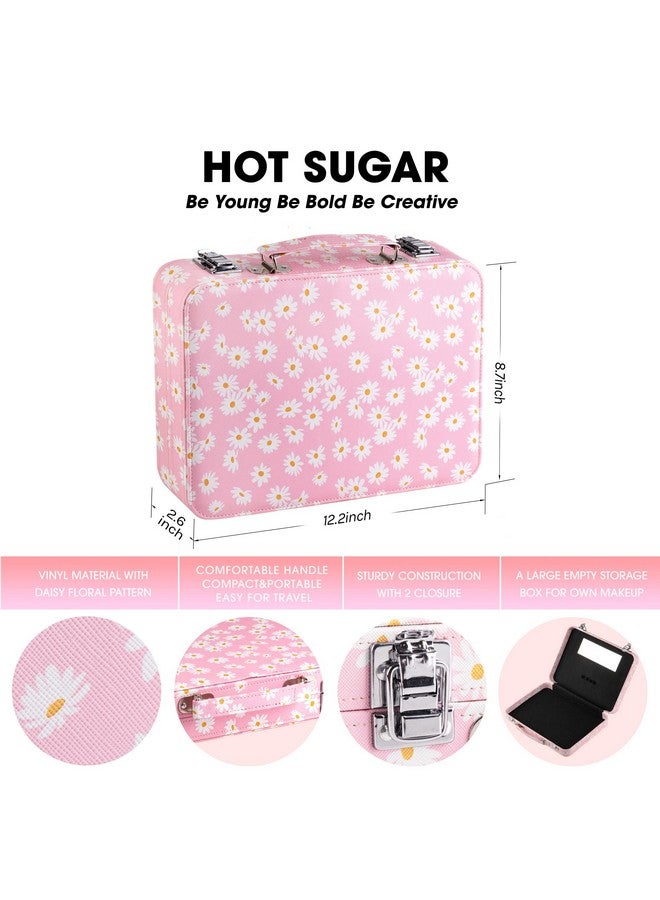 Hot Sugar Makeup Kit for Teenager Girls 10-12, All in One Beginner Makeup Kit for Women Full Kit, Teen makeup kit Cosmetic Gift Set on Birthday Christmas (PINK DAISY) - Image 2