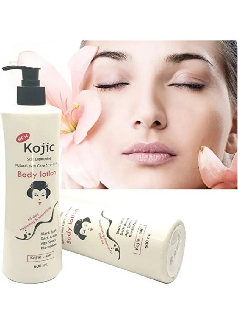 Kojic Skin Lightening Body Lotion 600 Ml - Image 2