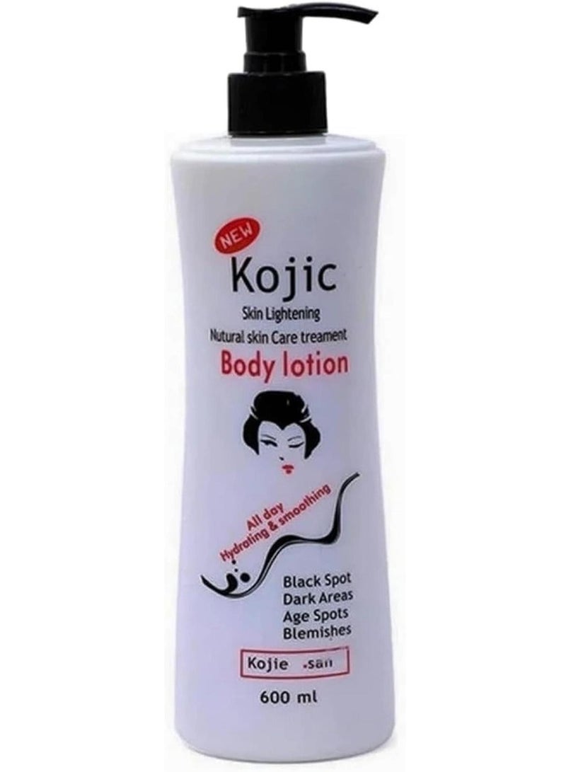 Kojic Skin Lightening Body Lotion 600 Ml - Image 1