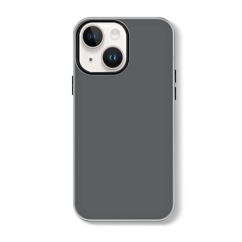 HuHa Protective Cover For iPhone 13 Skin Feeling Jelly Series TPU + PC Full Coverage Phone Case(Black) - Image 1