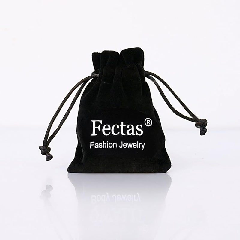 FECTAS 16G Cartilage Earring Stud Forward Helix Earrings Internal Threaded Labret Lip Medusa Piercing Ring Rose Gold 2 Pairs - Image 5