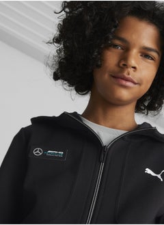 Mercedes-AMG Petronas Motorsport Kids Unisex Black Hooded Sweat Jacket - pzsku/Z9419A5500042FAED87CCZ/45/_/1738739371/fcd8cb76-0583-40fc-9387-24b73b8e7dc6