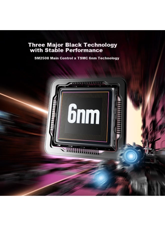 fanxiang Fanxiang 2Tb Ssd, M.2 Interface, Nvme Protocol, Pcie 5.0, Independent Cache, High-Speed Gaming, S910Max, Read Speed Up To 14000Mb/S - Image 2