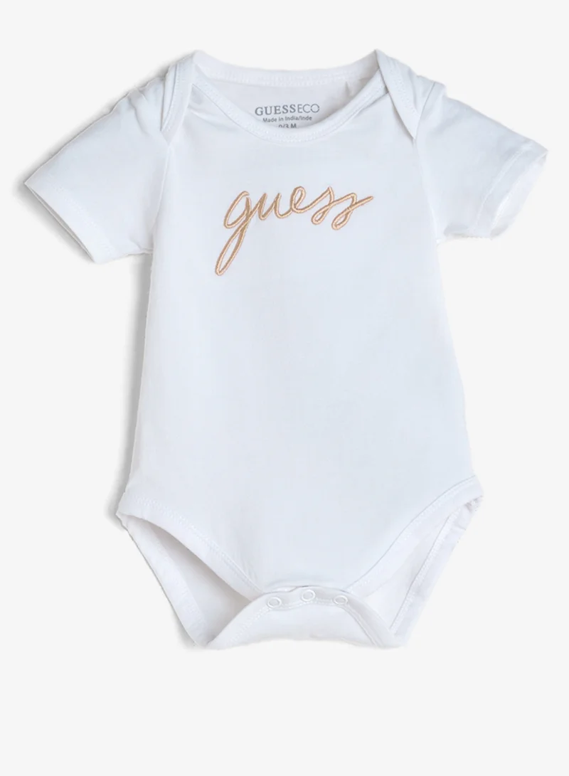GUESS Infant 2 Pack Of Bodysuit and Shorts Set