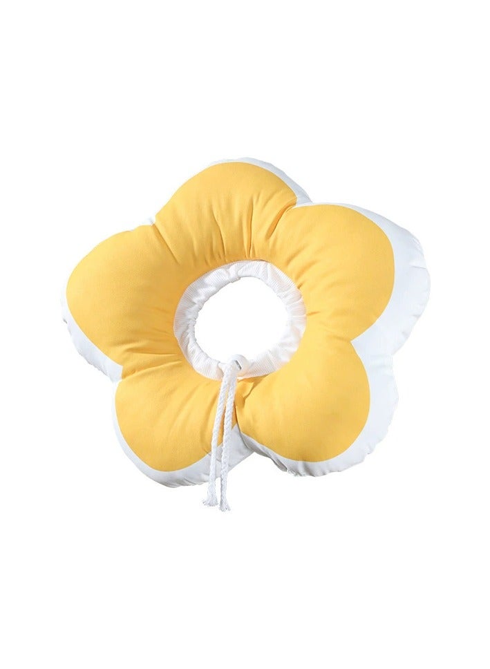 Goolsky Waterproof Flower-shaped Elizabethan Collar for Cats – Stylish Protective Grooming Recovery Tool - Image 5