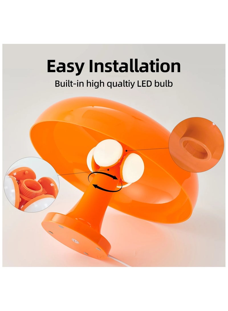 AROAQ Modern Bauhaus Art Table Lamp Ancient Danish Designer Mushroom Lamp for Homestay Living Room Bedroom Night Light - Image 5