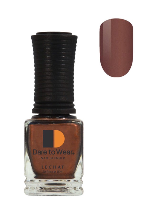 Lechat Nail Polish Super Shine Long Wear Lacquer Quick Drying Nail Color Resists Chips Fading Lasts Up To 3 Weeks Precise Application In One Stroke Nail Paint Jamaican Coffee Dw32