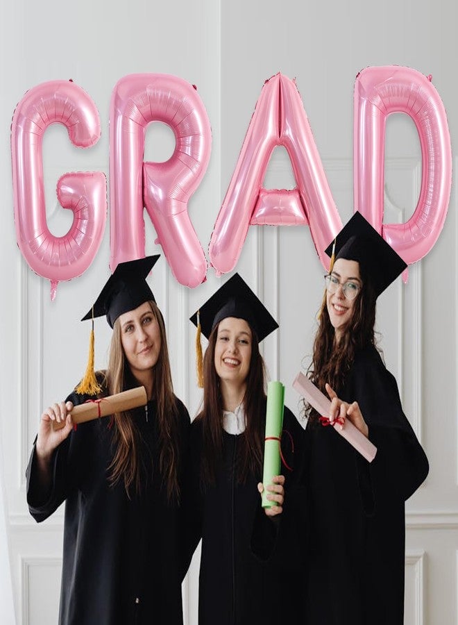 تونيفول بالونات تونيفول الكبيرة على شكل حرف A باللون الوردي مقاس 40 بوصة، بالونات مايلر عملاقة من رقائق الألومنيوم، مثالية لحفلات أعياد الميلاد، والذكرى السنوية، وحفلات استقبال المولود، وحفلات الزفاف، والديكورات. - Image 5