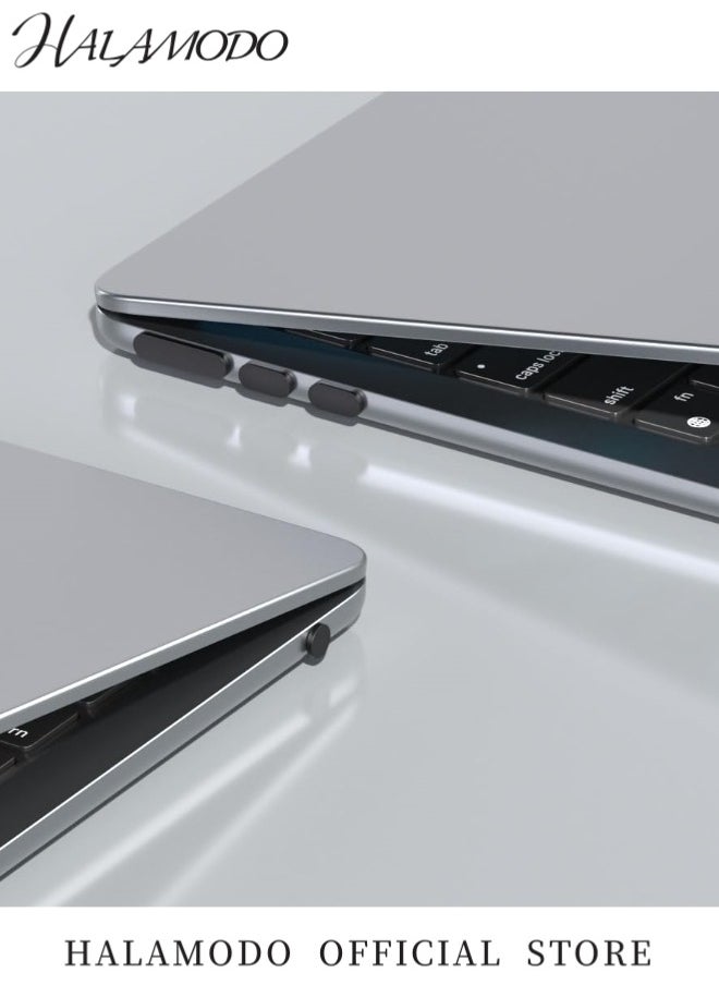 ماركة غير محددة مجموعة من 5 قطع من سدادة الحماية من الغبار لجهاز Apple MacBook Pro، سدادة حماية من الأوساخ من السيليكون الناعم لأجهزة الكمبيوتر المحمولة، ملحقات الكمبيوتر (13 بوصة/15 بوصة)  - Image 5