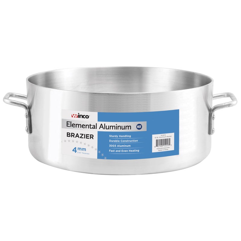 Winware Winware ALB28 Brasier 28 Quart Aluminum