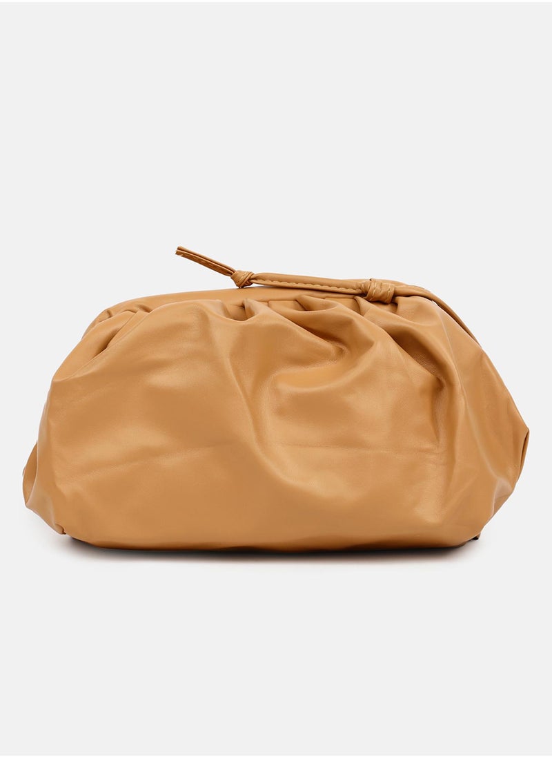 Haute Sauce - Warm-Hued Tan Brown Cross Body Bag - Image 1