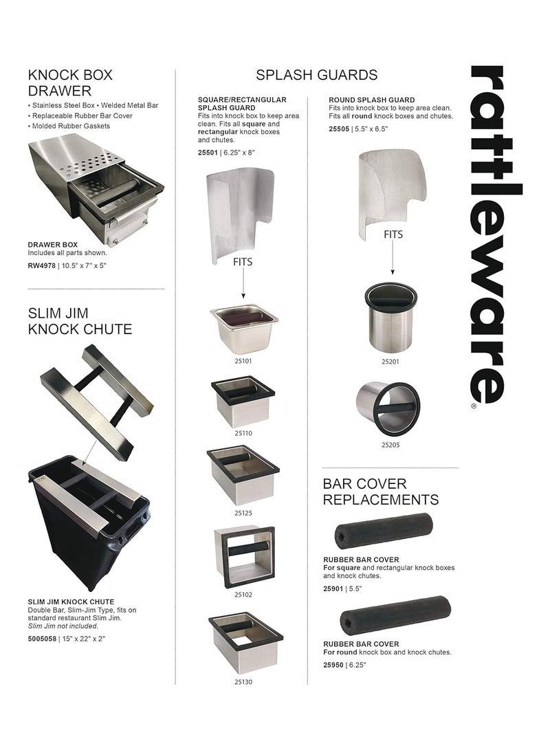 Rattleware Splash Guard, Round - Image 3