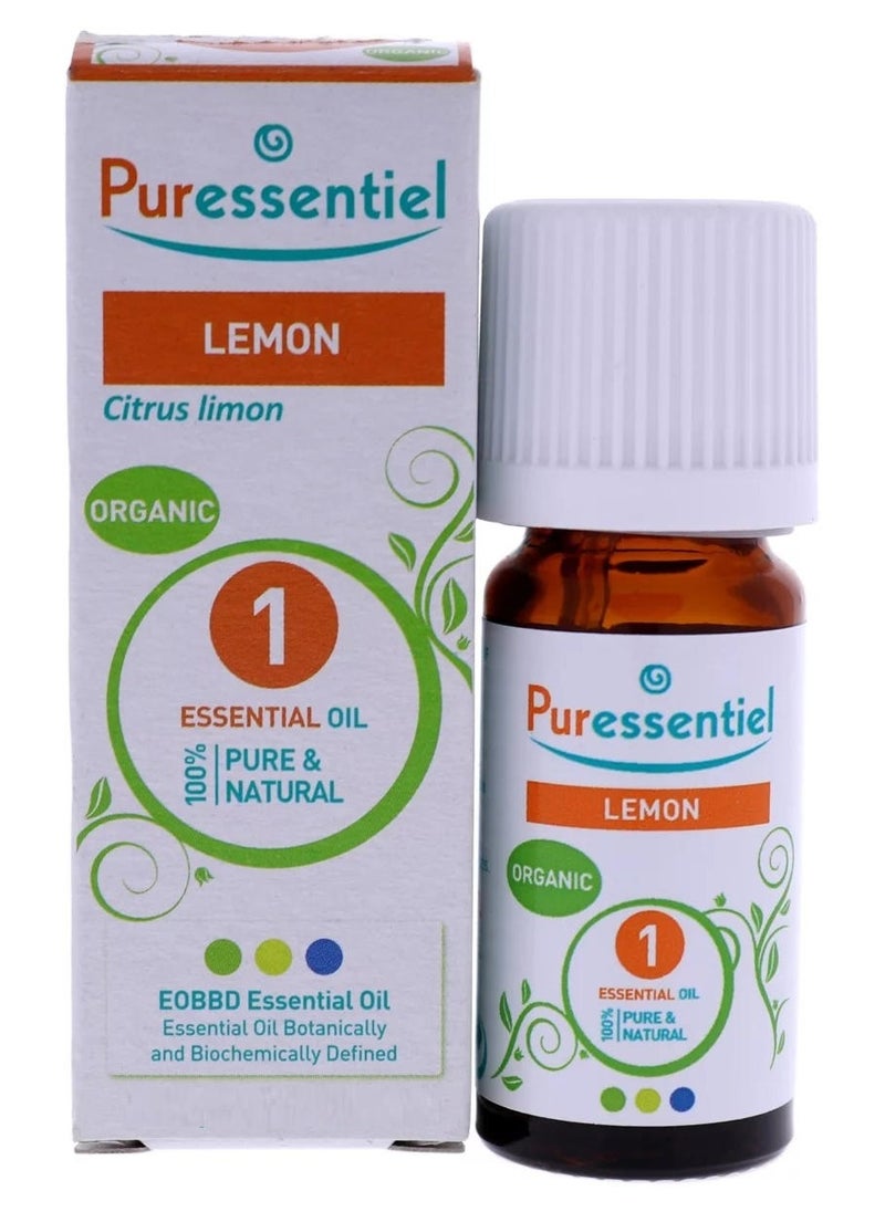 Puressentiel - Organic Lemon Essential Oil Clear 10 ML - Image 1