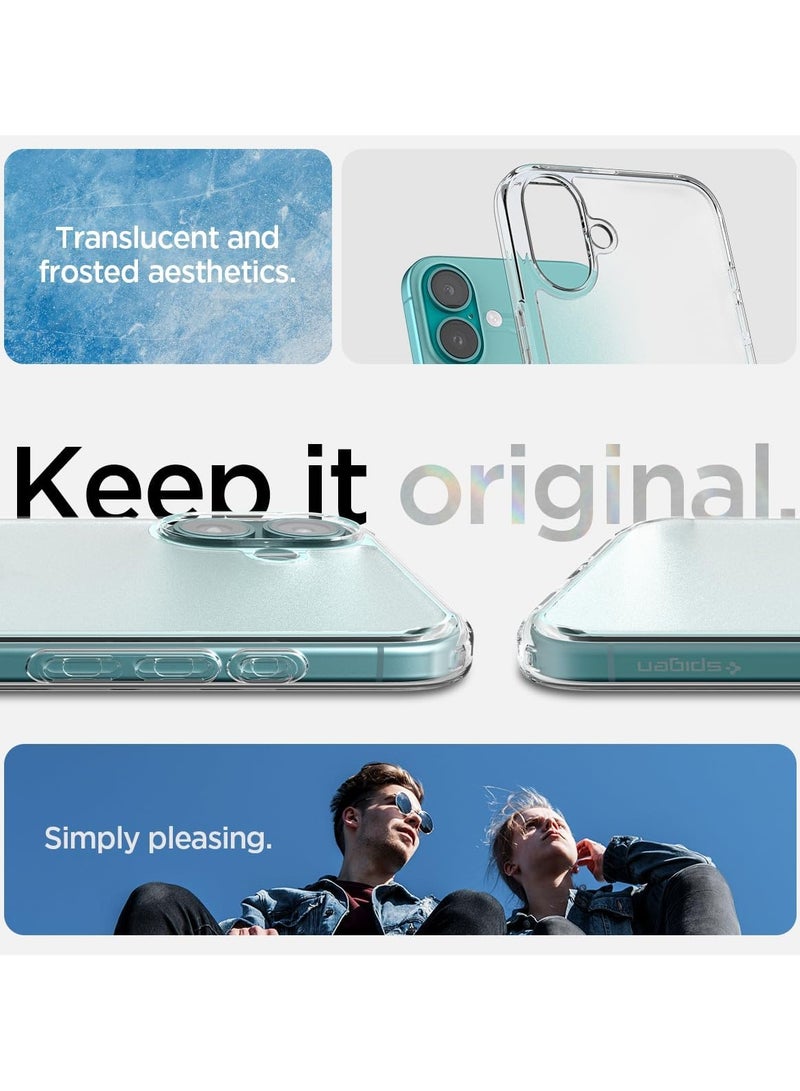Spigen Ultra Hybrid iPhone 16 Plus Case Cover (2024) - Frost Clear - Image 3