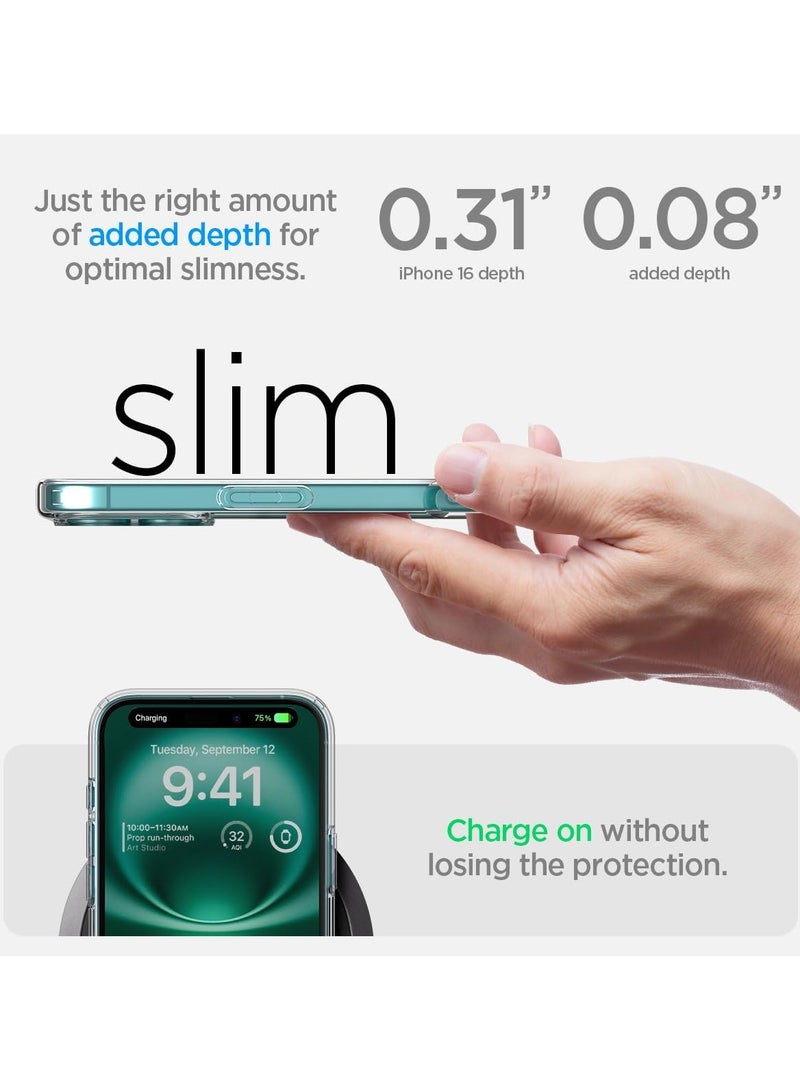Spigen Ultra Hybrid iPhone 16 Plus Case Cover (2024) - Frost Clear - Image 5