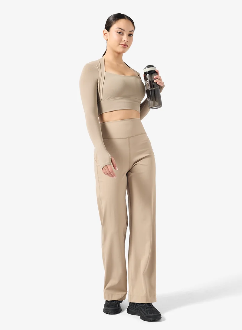 فورورد بنطلون بقصة مستقيمة بدون درزات