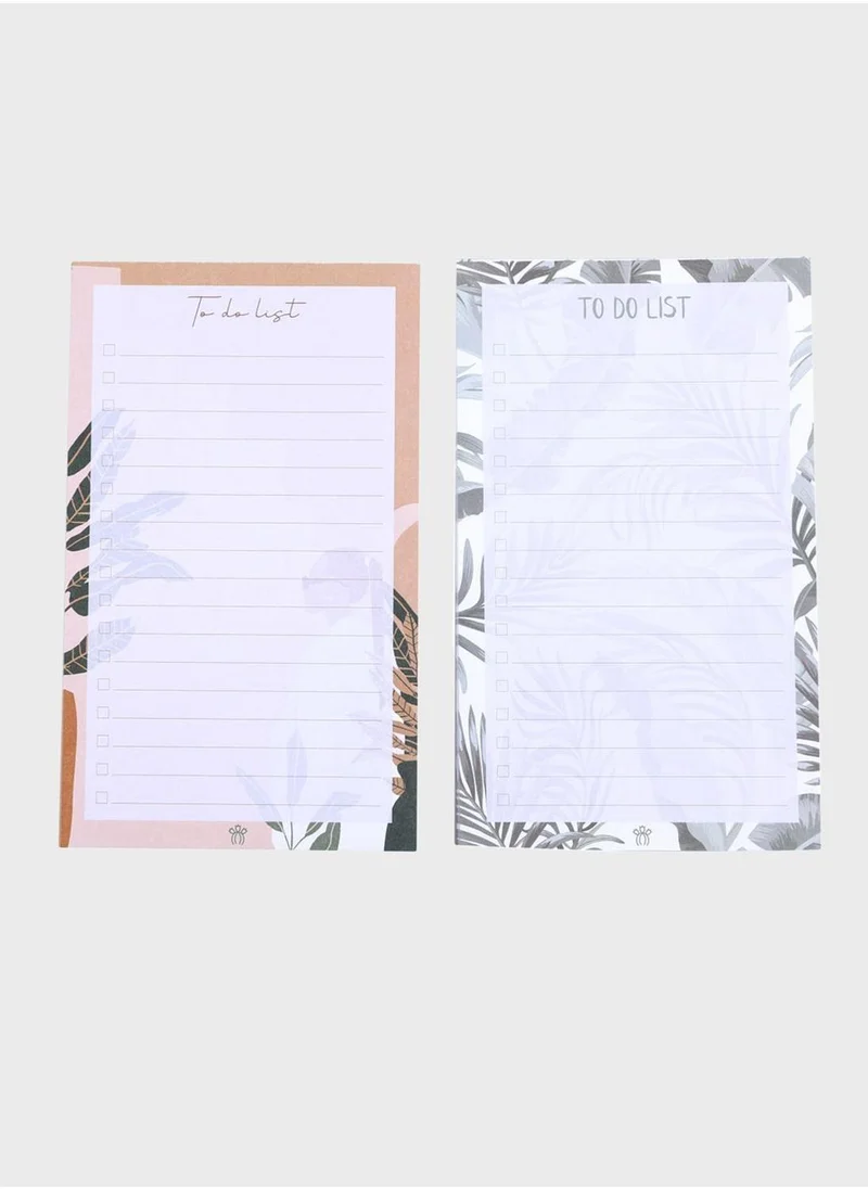 Prickly Pear Floral To-Do List Notepad
