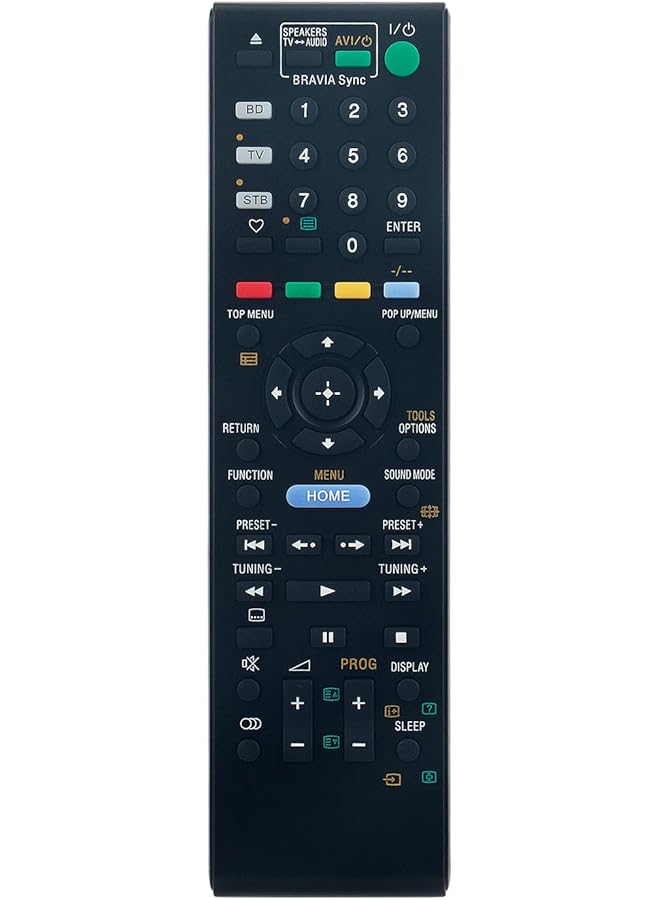 إيروريكس جهاز تحكم عن بعد بديل Rm Adp060 مناسب لمشغل أقراص Blu Ray من Sony المسرح المنزلي BDV E980W BDV L600 BDV L800 BDV E780W BDV L800M BDV N590 BDV N790W جهاز تحكم عن بعد فرعي Rm Adp059 Rm Adp070 - Image 1