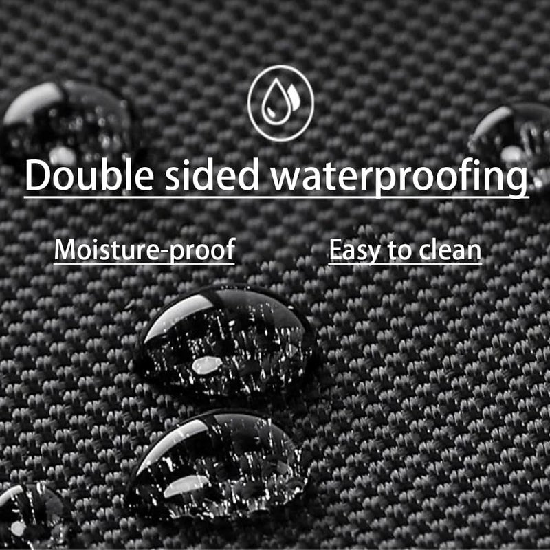 Excefore Shoe Bags for Travel, 3 Pack Portable Waterproof Shoe Bag, Reusable Universal Shoes Bags Storage With Handle Zipper Models Unisex, XL (Green Orange Black) - Image 5