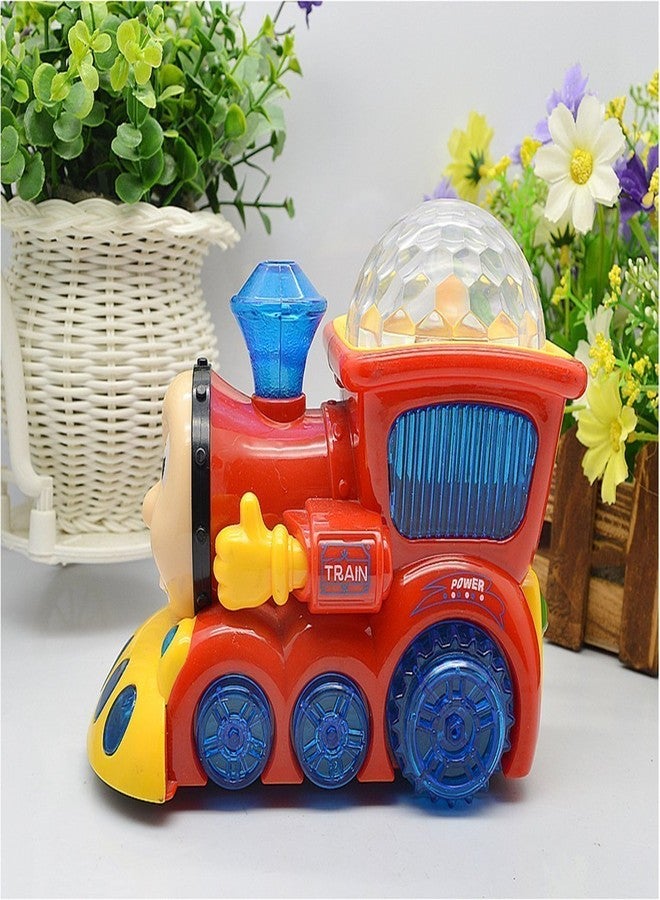 HEER Musical Engine Train Toy for Kids with 4D Light & Sound, Train Set Toys for Kids (Random Color) - Image 4