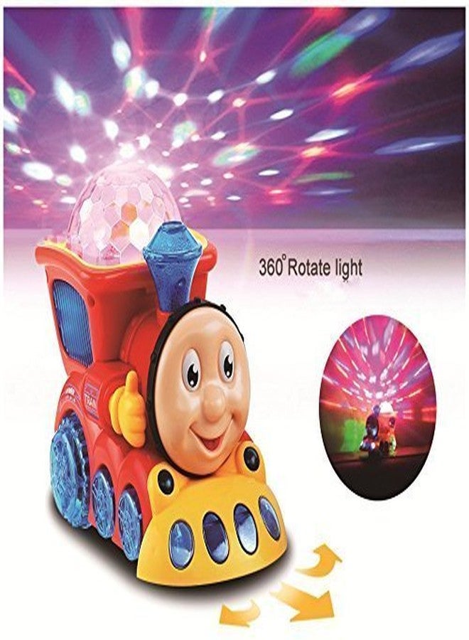 HEER Musical Engine Train Toy for Kids with 4D Light & Sound, Train Set Toys for Kids (Random Color) - Image 2