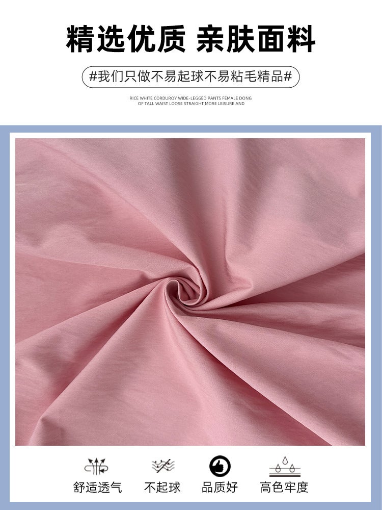 Blue Fluffy Flower Bud Skirt For Women Summer High-Waist Slimming Look A-Line Ice Silk Fluffy Lantern Skirt - Image 4